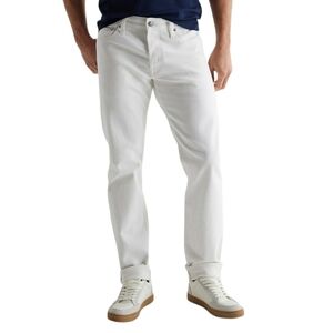 Express Selvedge Denim Jeans Mens 28x30 White Slim Straight Stretch
